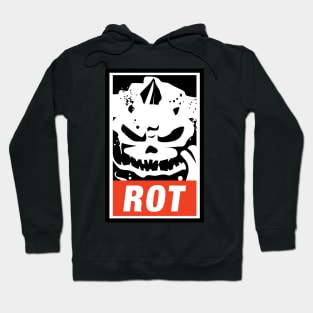 Nurgle's Rot Chaos Tabletop Wargaming and Miniatures Addict Hoodie